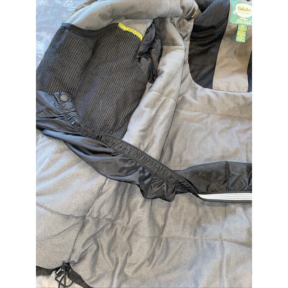 Cabelas Men's Dry Plus Large Brown Waterproof Heavy Coat Jacket - Picture 12 of 13